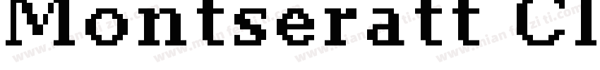 Montseratt Classic字体转换